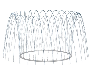 Кольцо насадок Ø=4 м, 56 шт x 6 мм Кольцо насадок Ø=4 м, 56 шт x 6 мм