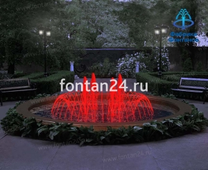 Фонтан для города "Мелодия средняя" ø=5 м Фонтан для города "Мелодия средняя" ø=5 м