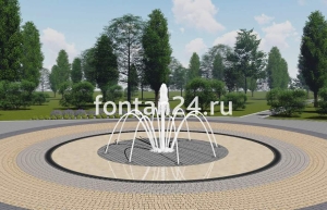 Фонтан для города "Дуэт средний" ø=3 м Фонтан для города "Дуэт средний" ø=3 м