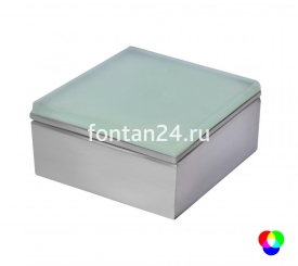 Встраиваемый LED-светильник (RGB), 12-24V DC, 200х200 мм, IP67